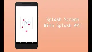 Create splash screen with Splash Screen API 