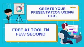 Create Your PPT In Few Second Using  This Free AI Tool ||  No Need To Type Manually