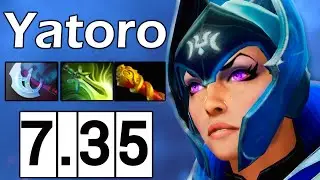 Яторо на Луне, Винрейт улетел в космос - Yatoro Luna 7.35 DOTA 2