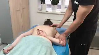 Боль в области лопатки.Массаж воротниковой зоны. shoulder neck massage.