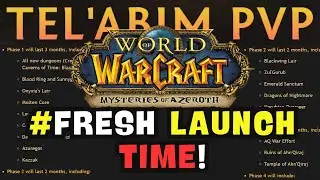 Turtle WoW Fresh Server - Content Phases & LAUNCH TIME !