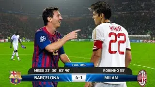 The Day Lionel Messi Singlehandedly Destroyed Kaka and Milan