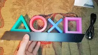 Playstation Icons Light Unboxing