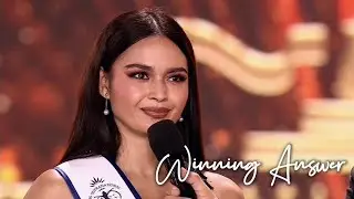 Miss Supranational Final Question and Answer | Pauline Amelinckx Philippines