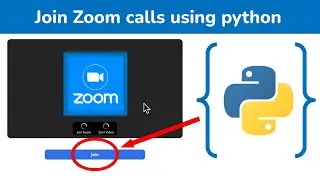 join zoom calls using python and selenium