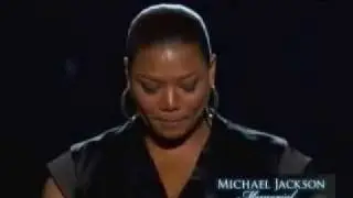 Michael Jackson Memorial Service Queen Latifah Reads Maya Angelou