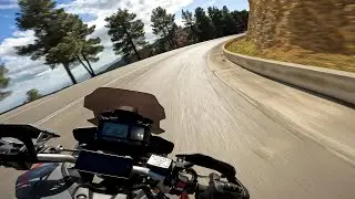 Mountain run | ΥΑΜΑΗΑ TRACER 900 | AKRAPOVIC + QUICKSHIFTER [4K]