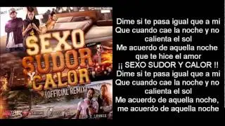 Nejo & Dalmata Ft. J Alvarez & Zion y Lennox - Sexo Sudor y Calor (Official Remix) Letra