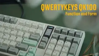 the custom workhorse keyboard for everyone | QWERTYKEYS QK100 Review and Sound Test