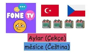 Aylar (Çekçe) (tr-cs)
