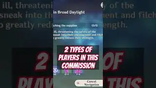 2 Types of people during “A Gentleman Strikes in Broad Daylight” Commission