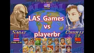 Street Fighter Replays - Grandmaster Challenge Replays LAS Games vs playerbr