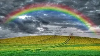 Arcoiris realista en Photoshop - DOBLEJOTAFOTO