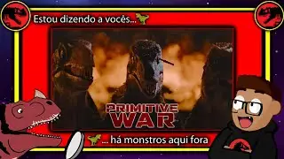 MILITARES e DINOSSAUROS !? - {Trailer} Primitive War (Guerra Primitiva) •REACT•
