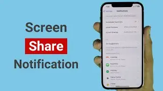 How to Turn On Screen Share Notification on iPhone