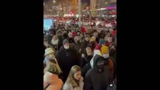 “No War ! ”, Thousands of Russians gathered in Moscow to protest