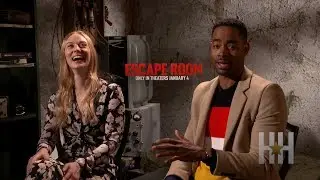 Jay Ellis And Deborah Ann Woll Talk 'Escape Room' Tactics