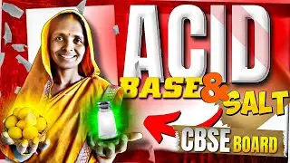 ENGLISH MEDIUM class 10 science ch 2 l Acid base and salt 🔥 acid base & salt l class 10 science