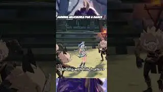 Dancing with HILICHURLS❗🤭😆 