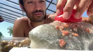 Салата с Каменна Сол и Домат. Сиромашката Салата на Жельомир