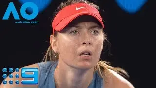 AO Highlights: Sharapova v Wozniacki - Round 3/Day 5 | Wide World Of Sports