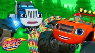 Blaze Obstacle Course - Super Mission #5 PawPawGo - Nick Jr HD