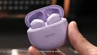 USAMS YO17 TWS Earbuds Rhymbo Series BT5.3 wireless Earbuds smart touch control wireless Earbuds