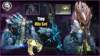 Dota 2 Tiny Mix Set Majesty of the Colossus + Crystal Dryad
