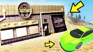 Hidden Shop To Get FREE Cars in GTA 5 Online!! (gta 5 free cars)