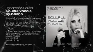 Soulful Vocals by Kasha | Vocals for Deep House, RnB and Hip Hop