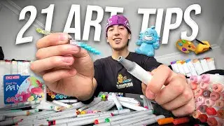 21 Art Tips That Will ACTUALLY Improve Your Art... 👀🎨