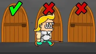 Don't choose the wrong door! (Lucky Tower)