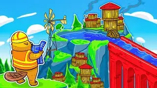 Engineering a BEAVER PARADISE in Timberborn!