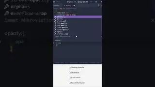 Checklist In HTML And CSS | 
