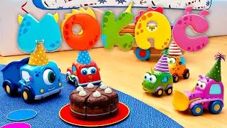 Развивающие мультики для малышей Машинки Мокас - Сборник 2