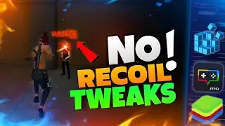 Best Secret No Recoil TWEAKS For Free Fire PC Auto Headshot | Bluestacks 5 | Msi 5