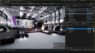 How to Dynamically Change Levels or Scenes for Virtual Broadcast and Filmmaking in Unreal Engine