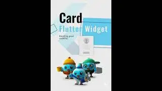 Card widget in flutter | flutter Widgets (Part 6)