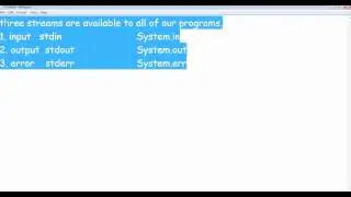 Java IO  Part - I