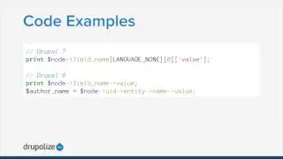 What's New in Drupal 8: Entity Field API