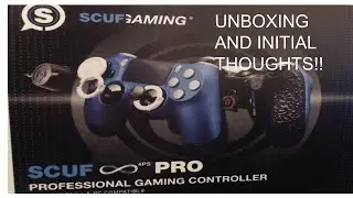 Unboxing my new Scuf Gaming Controller!