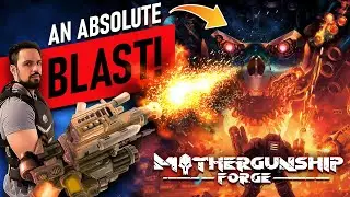 This VR Game is an Absolute BLAST - MotherGunship: Forge Review