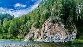 В ЭТОМ ПЕРЕКАТЕ, РЫБА ЕСТЬ! Рыбалка на ХАРИУСА!