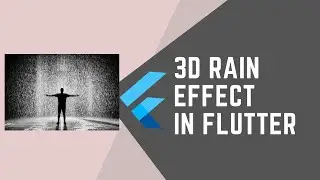 COLORFUL 3D RAINFALL EFFECT IN FLUTTER || JOOKATE'S FLUTTER