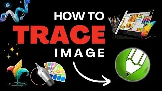 How to trace image in coreldraw | Quick trace in coreldraw