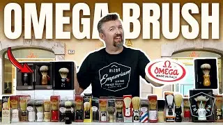 Omega Shaving Brush Wet Shaving Product Spotlight | Made in Italy!