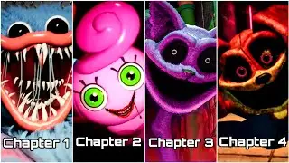 Poppy Playtime: Chapter 1 2 3 & 4 - Full Gameplay Walkthrough No Commentary