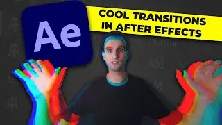 Cool Transitions in After Effects Tutorial (Basics into Advanced)