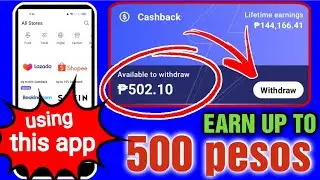 Earn up to 500pesos using this app | Gcash withdrawal / paano kumita sa Gcash