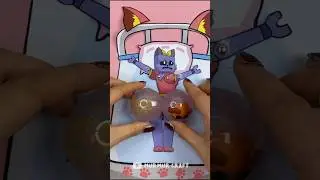 Poppy Playtime Chapter 4 - Catnap Big BALLOON Game Book Paper DIY 